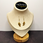 Brincos Pedra Jaspe Landscape – Estabilidade, Criatividade e Conexão com a Terra | MÖHYA Signature