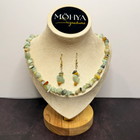 Conjunto Pedra Amazonite – Calma, Comunicação e Prosperidade | MÖHYA Signature
