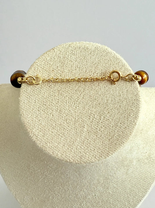 Extensor para Colar em Prata 925 dourada 18kt