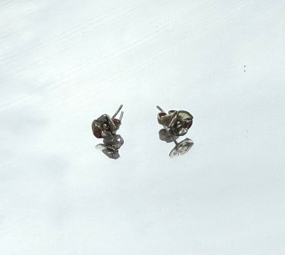 Brincos FLÖRA de flor de cerejeira em prata 925 — joalharia de autor MÖHYA Signature
