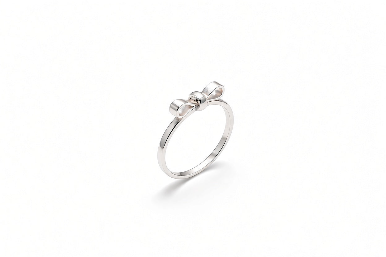 COQUETTE Ring - Bow Design in 925 Silver