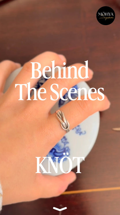 KNÖT Anillo | Colección LA PËRLA