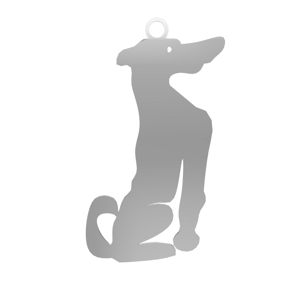 Modelo 3D do Pingente PÖDENGO em prata 925 — Coleção DÖG, MÖHYA Signature®