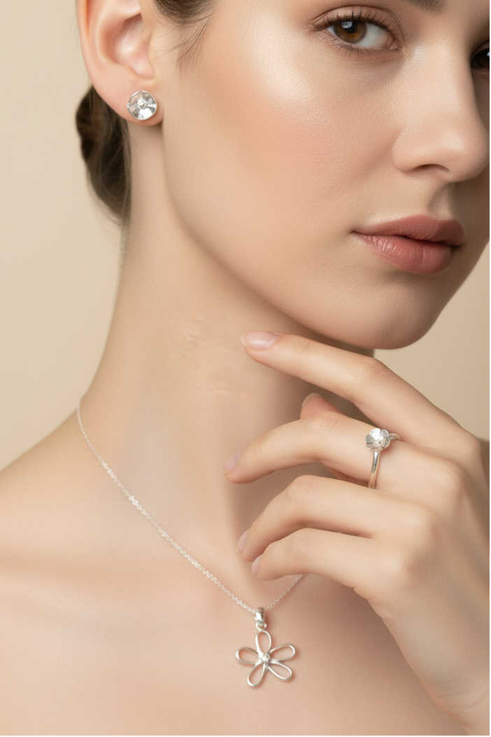 SÄKURA — Full Jewelry Set Editorial